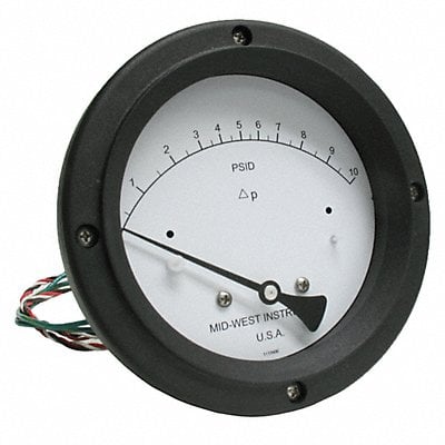 K4586 Differential Pressure Gauge and Switch MPN:120SC-00-O-AA-10P