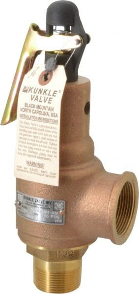 ASME Safety Relief Valve: 1-1/4