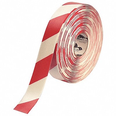 K3721 Floor Tape Red/White 2 inx100 ft Roll MPN:2RWCHVRED