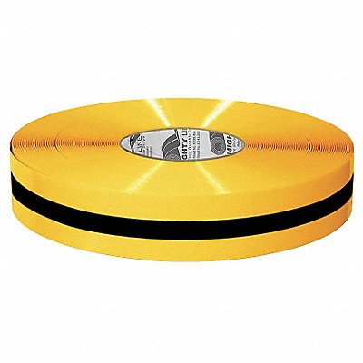 K2071 Floor Tape Black/Yellow 2 inx100 ft Roll MPN:2RYBLKCTR