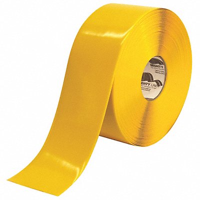 E3477 Floor Tape Yellow 4 inx100 ft Roll MPN:4RY