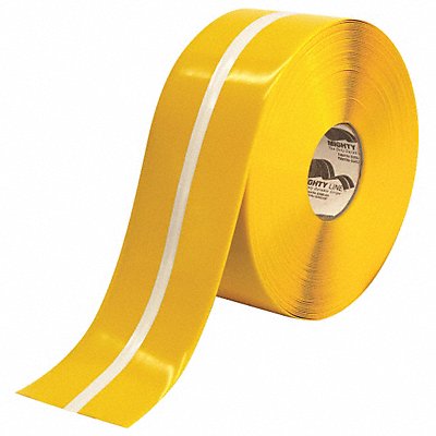 K3726 Floor Tape Yellow 4 inx100 ft Roll MPN:4RYLUMCTR