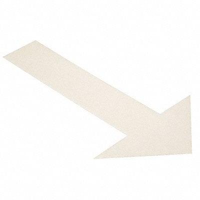 K3732 Floor Tape White 6 inx10 in Arrow PK50 MPN:ARROW10W