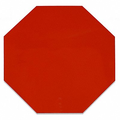 Floor Tape Red 9.5inx9.5in Octagon PK20 MPN:OCT10R