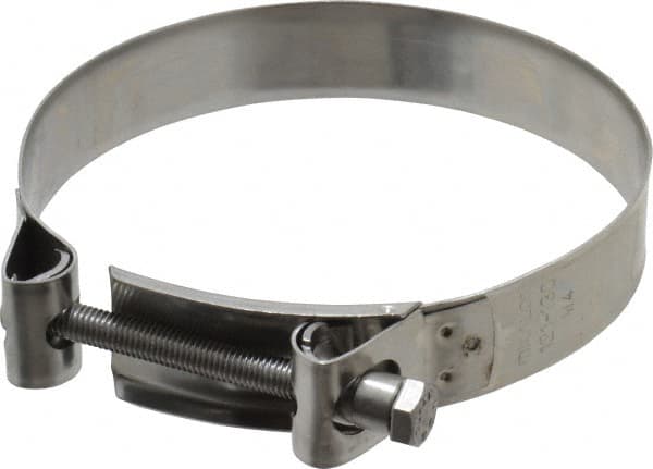 T-Bolt Hose Clamp: 4.76 to 5.11