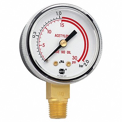 K4563 Pressure Gauge 0 to 100 psi 0 to 7 Bar MPN:GA143-03