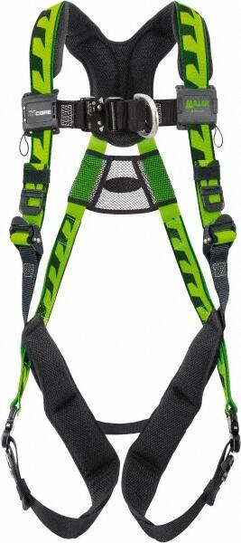 Fall Protection Harnesses: 400 Lb, AirCore Single D-ring Style, Size Universal MPN:AAF-QCUG