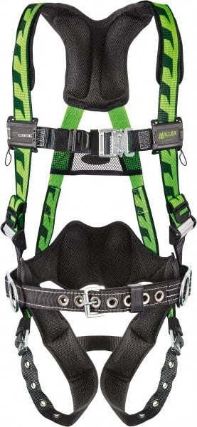 Fall Protection Harnesses: 400 Lb, AirCore Construction Style, Size Small & Medium, Polyester MPN:AC-TB-BDP/S/MGN