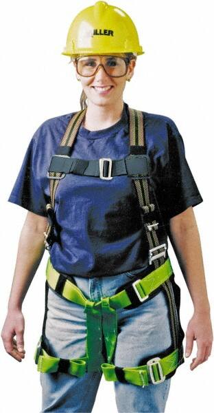 Fall Protection Harnesses: 400 Lb, Standard Style, Size Small & Medium MPN:E570/S/MRN