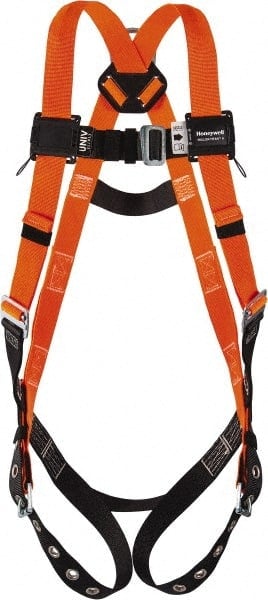 Fall Protection Harnesses: 400 Lb, Single D-Ring Style, Size 2X-Large MPN:T4500/XXLAK