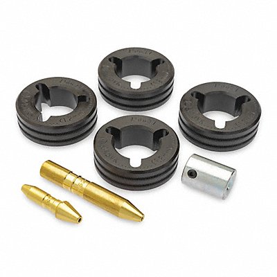 MILLER 4pc MIG V-Knurl Drive Roll Kit MPN:151053