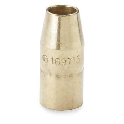 MILLER Brass Conical MIG Weld Nozzle PK2 MPN:169715