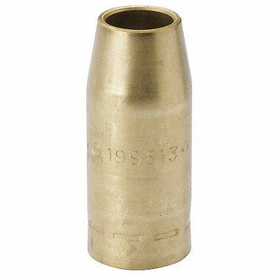 MILLER Brass Conical MIG Weld Nozzle MPN:199613