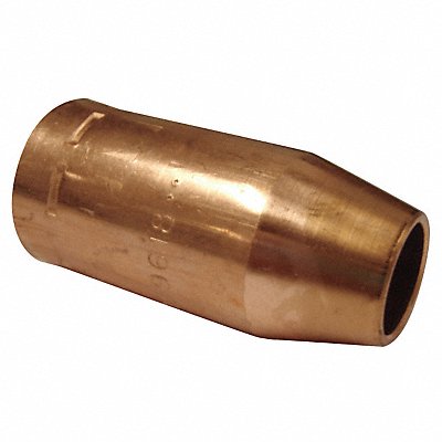 MILLER Copper Conical MIG Weld Nozzle MPN:199618