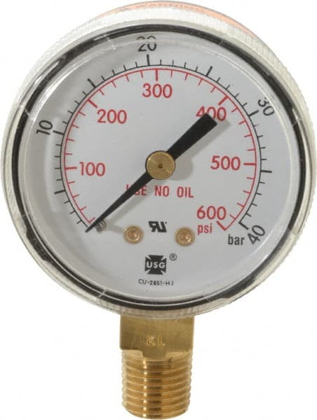 Pressure Gauge, 1/4