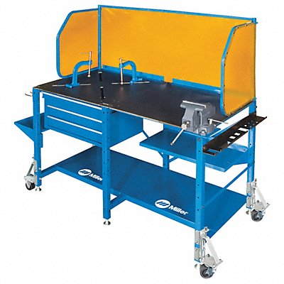 Welding Table 35 in H 27 in D 57 in W MPN:951793