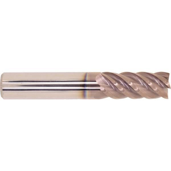 Corner Radius End Mill: 12 mm Dia, 30 mm LOC, 0.5 mm Radius, 5 Flutes, Solid Carbide MPN:EMV51205HSN