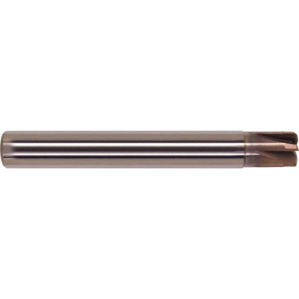 Corner Radius End Mill: 1/4