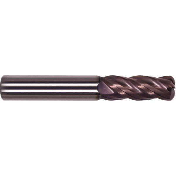 Corner Radius End Mill Head: 1/4