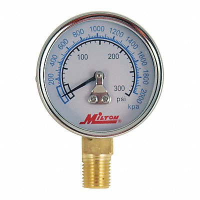 High Pressure Gage 1/4 NPT 0-300PSI MPN:1195