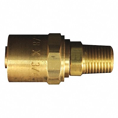 Reusable Hose End 1/4 MNPT 3/4 OD PK10 MPN:S-621