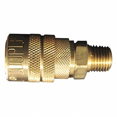 M Style Coupler 1/4 MNPT PK10 MPN:716