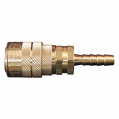 M Style Coupler 1/4 Hose Barb PK10 MPN:717