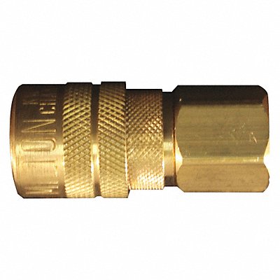 M Style Coupler 3/8 FNPT PK10 MPN:718