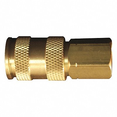 V Style High Flow Coupler 3/8 FNPT PK10 MPN:766