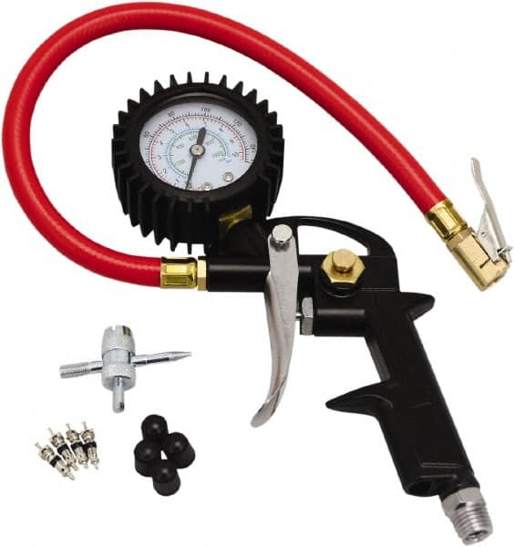 0 to 150 psi Dial Easy-Clip Tire Pressure Gauge MPN:EX0510PKIT