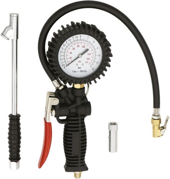 2 to 175 psi Dial Easy-Clip Tire Pressure Gauge MPN:EX536KIT