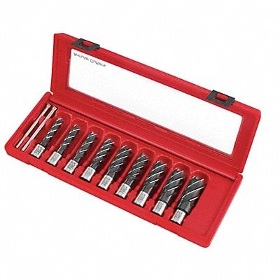 Annular Cutter Set 9pc HSS MPN:49-22-8410