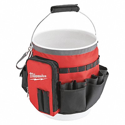 Bucket ToolOrganizerBallistic Nylon Red MPN:48-22-8175