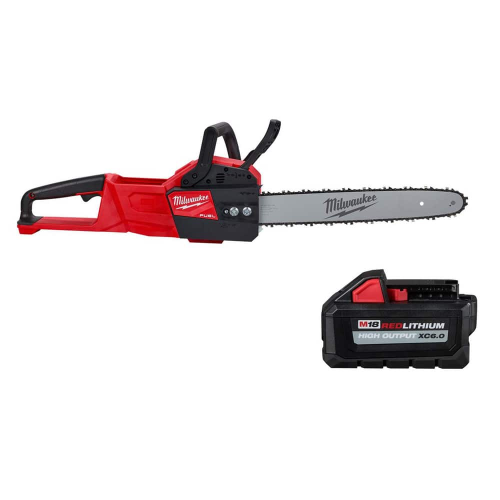 Chainsaws, Power Type: Battery , Guide Bar Length (Inch): 16 , Maximum Speed: 6600 RPM , Chain Oil Dispenser Type: Automatic , Batteries Included: Yes  MPN:9694029/9078840