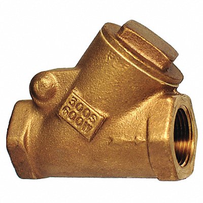 Y Swing Check Valve Bronze 1-1/4 FNPT MPN:515Y 1 1/4