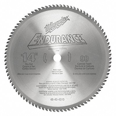 Circular Saw Blade 14 Dia MPN:48-40-4510