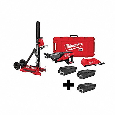 MX Fuel Handheld Core Drill Kit w/ Stand MPN:MXF301-2CXS  MXFXC406