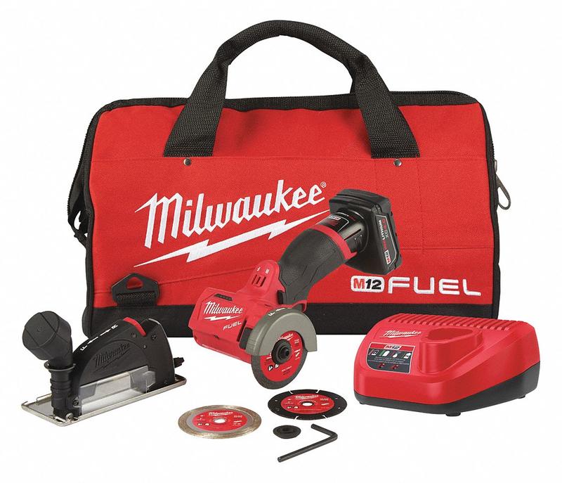 Cut-Off Tool Kit Milwaukee 12V 1 Battery MPN:2522-21XC