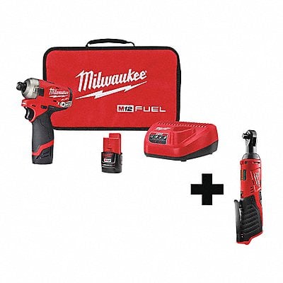 Cordless Impact Driver Kit 1/4 Drive MPN:2551-22  2457-20