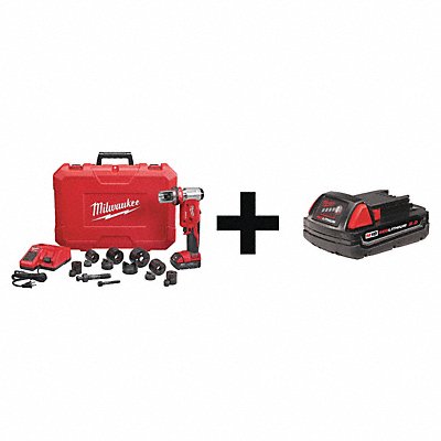 Cordless Knockout Tool Kit 1/2 to 2 in. MPN:2677-21  48-11-1820