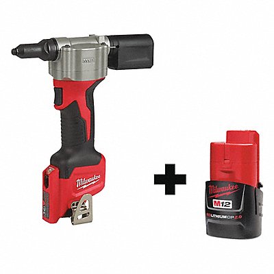 Cordless Rivet Tool Battery Included 12V MPN:2550-20  48-11-2420