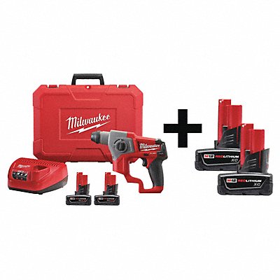 Cordless Rotary Hammer Kit Ergonomic MPN:2416-22XC  48-11-2412