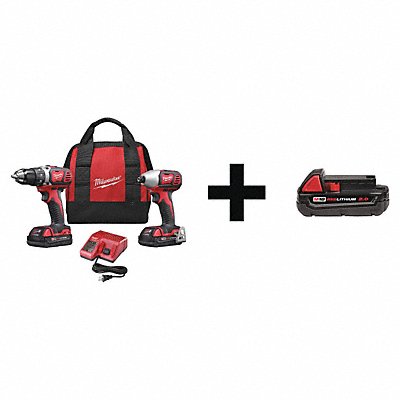 Cordless Combination Kit 2 Tools 18V DC MPN:2691-22  48-11-1820