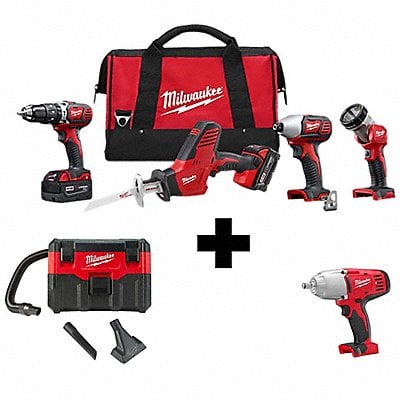 Cordless Combination Kit 18V 6 Tools MPN:2695-24  0880-20  2663-20