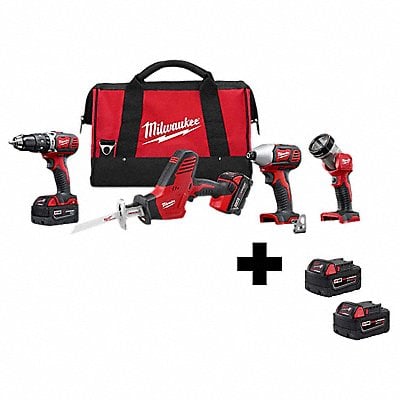 Cordless Combination Kit 18V 4 Tools MPN:2695-24  48-11-1852