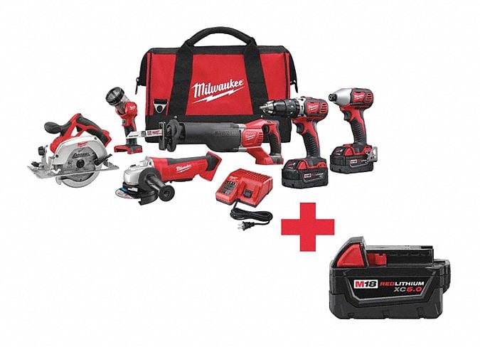 Cordless Combination Kit 6 Tools 18V DC MPN:2696-26  48-11-1850