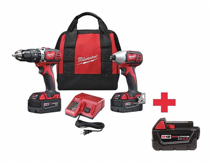 Cordless Combination Kit 2 Tools 18V DC MPN:2697-22  48-11-1840