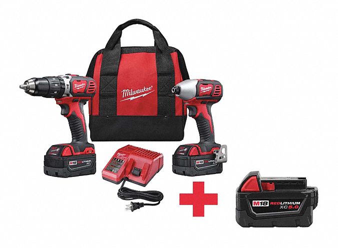 Cordless Combination Kit 2 Tools 18V DC MPN:2697-22  48-11-1850