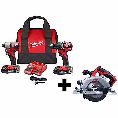 M18 BL 2-Tool Combo Kit and 6 Circ Saw MPN:2892-22CT  2630-20