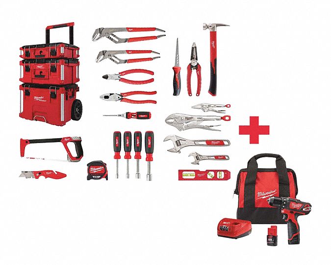 Electricians Tool Kit 18 Pieces MPN:48-22-0140  2407-22